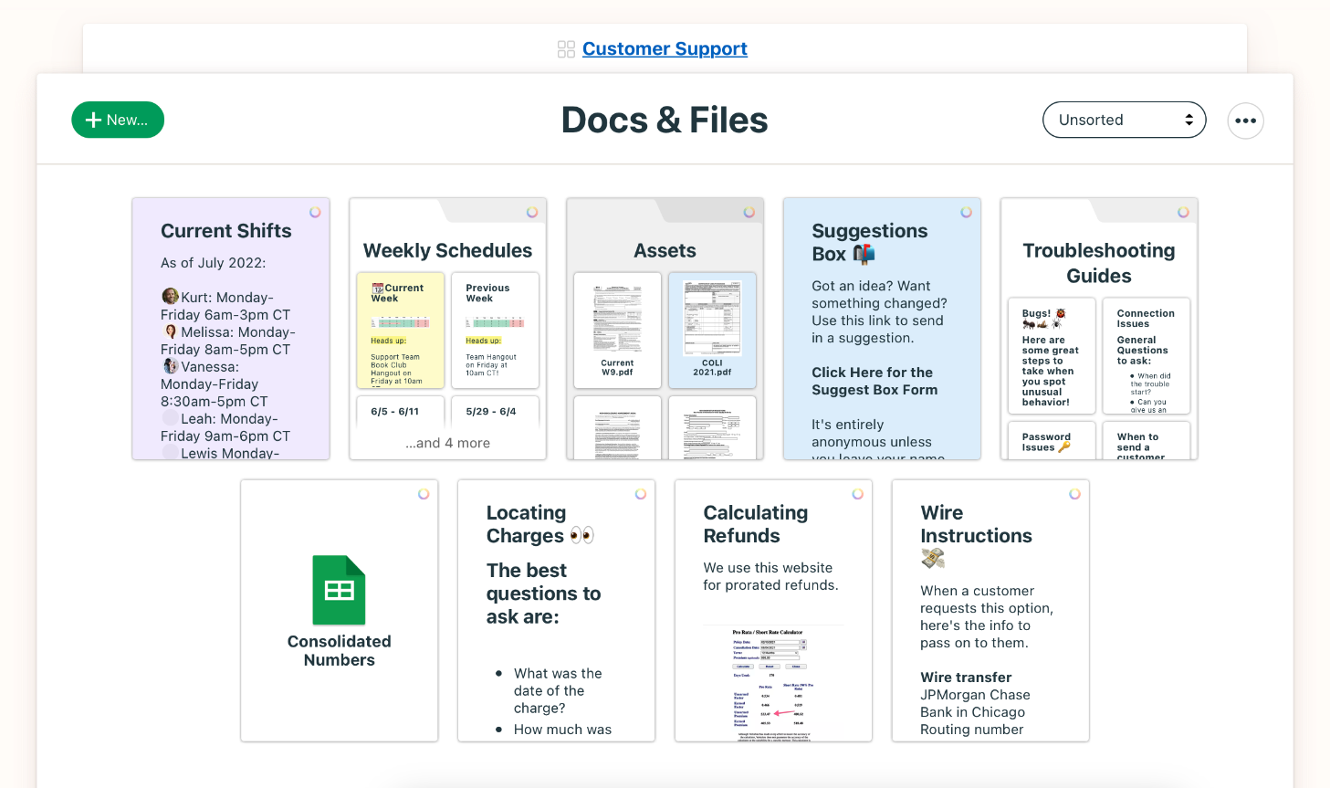 Sample image of the Basecamp platform