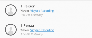 Basic Vidyard Analytics