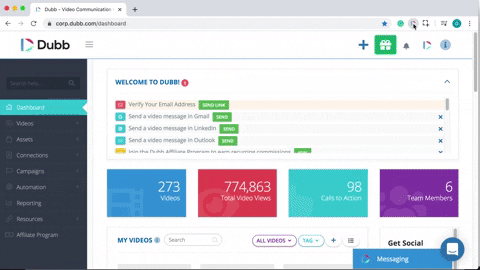 Dubb Chrome Extension