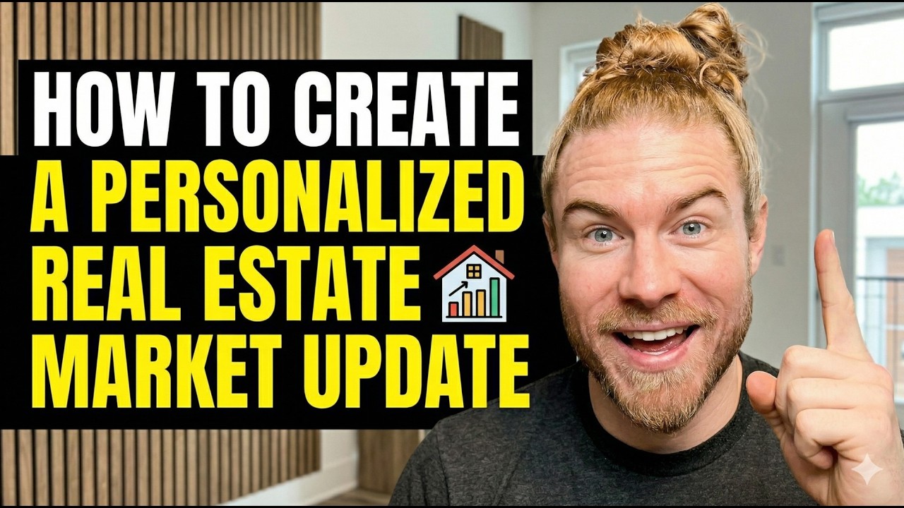 How to create a personalized Real Estate Market Update