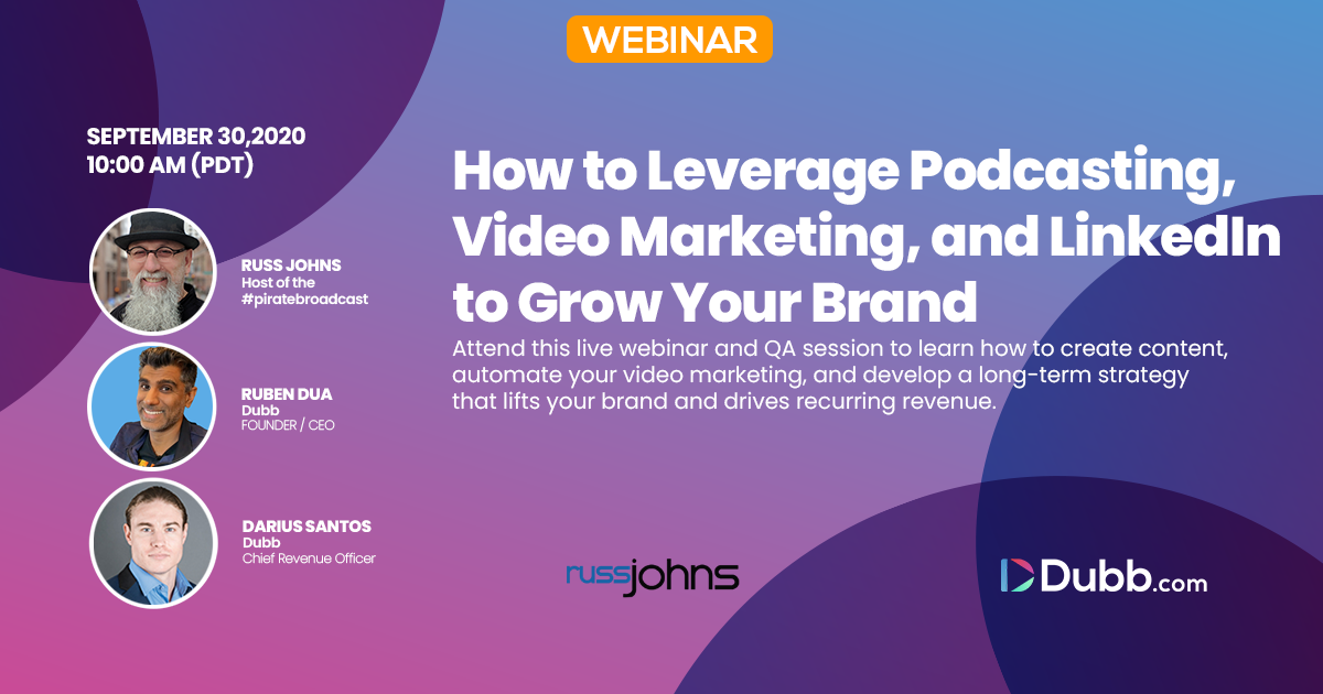 Masterclass: How to Leverage Podcasting, Video Marketing, and LinkedIn to Grow Your Brand
