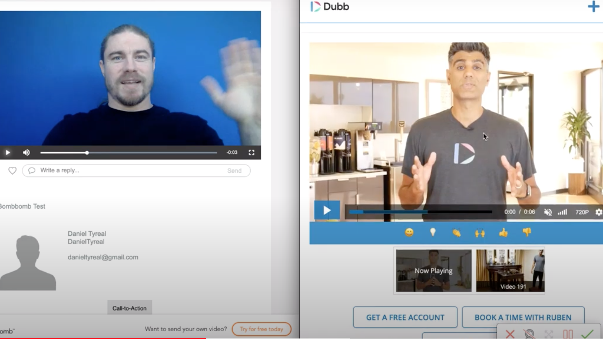 Searching for a Bombbomb Alternative? Meet Dubb
