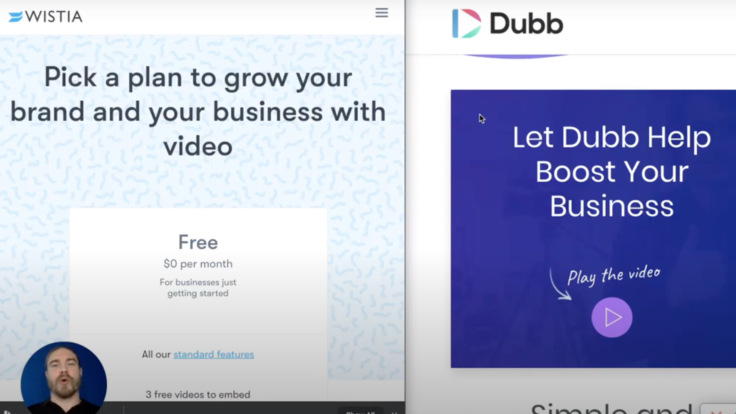 Wistia vs. Dubb: The Definitive Guide
