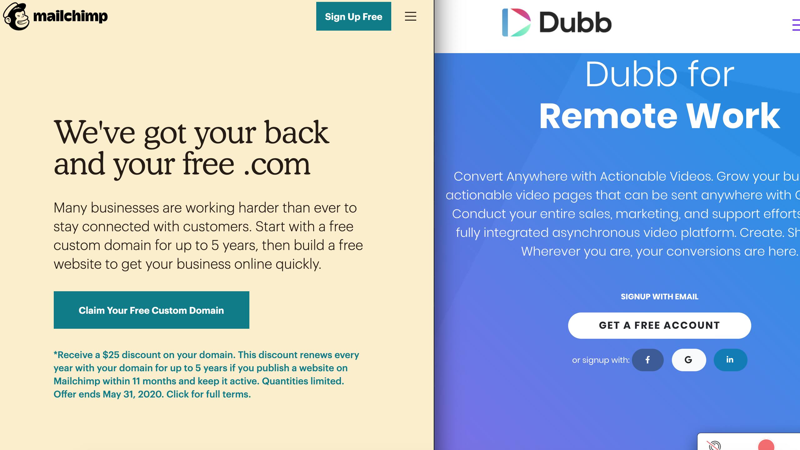 How to Send Video Through Mailchimp using Dubb