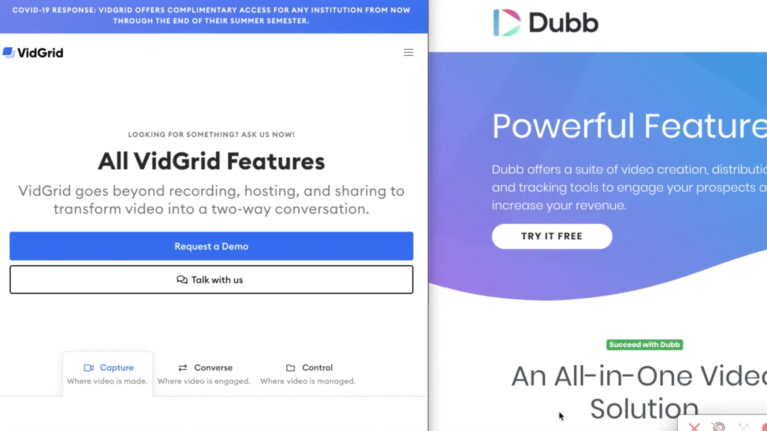 Looking for a Vidgrid Alternative? Meet Dubb