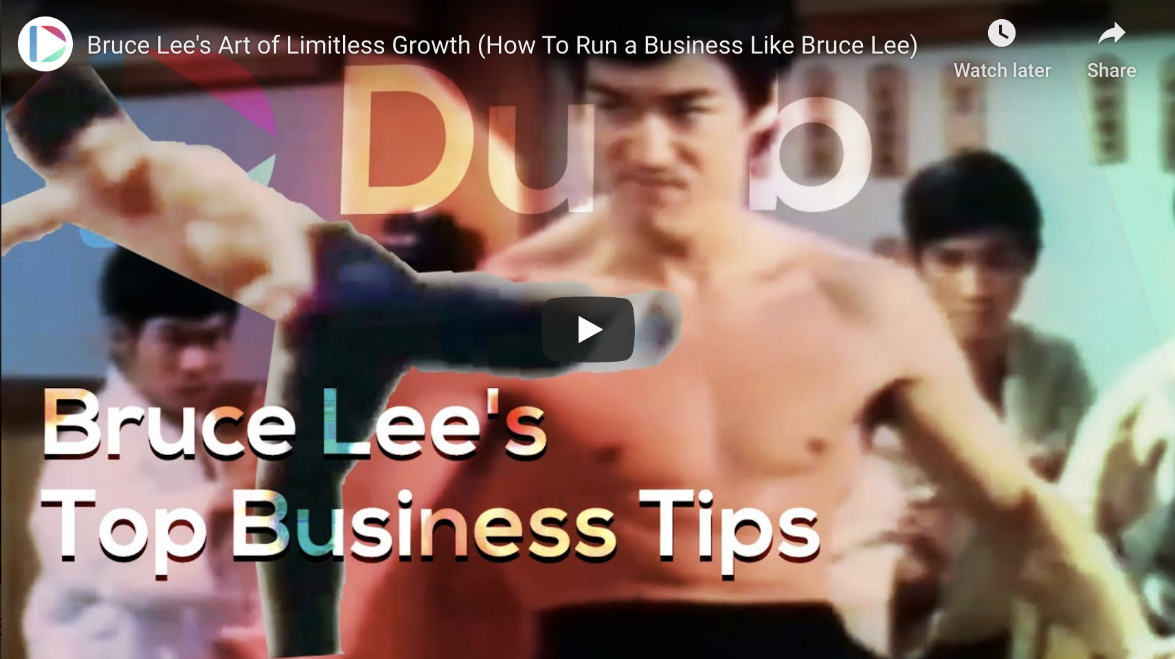 Bruce Lee’s Art of Limitless Growth (How To Run a Business Like Bruce Lee)