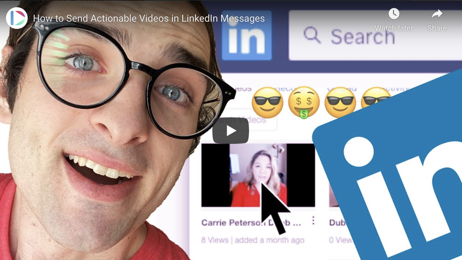 How to Send Actionable Videos in LinkedIn Messages