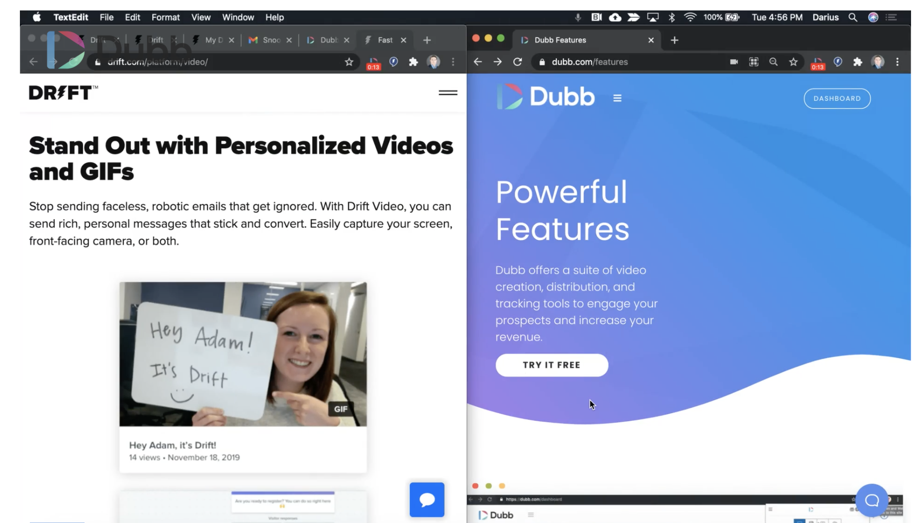 Drift Video vs. the Dubb Video Platform: What You Need to Know