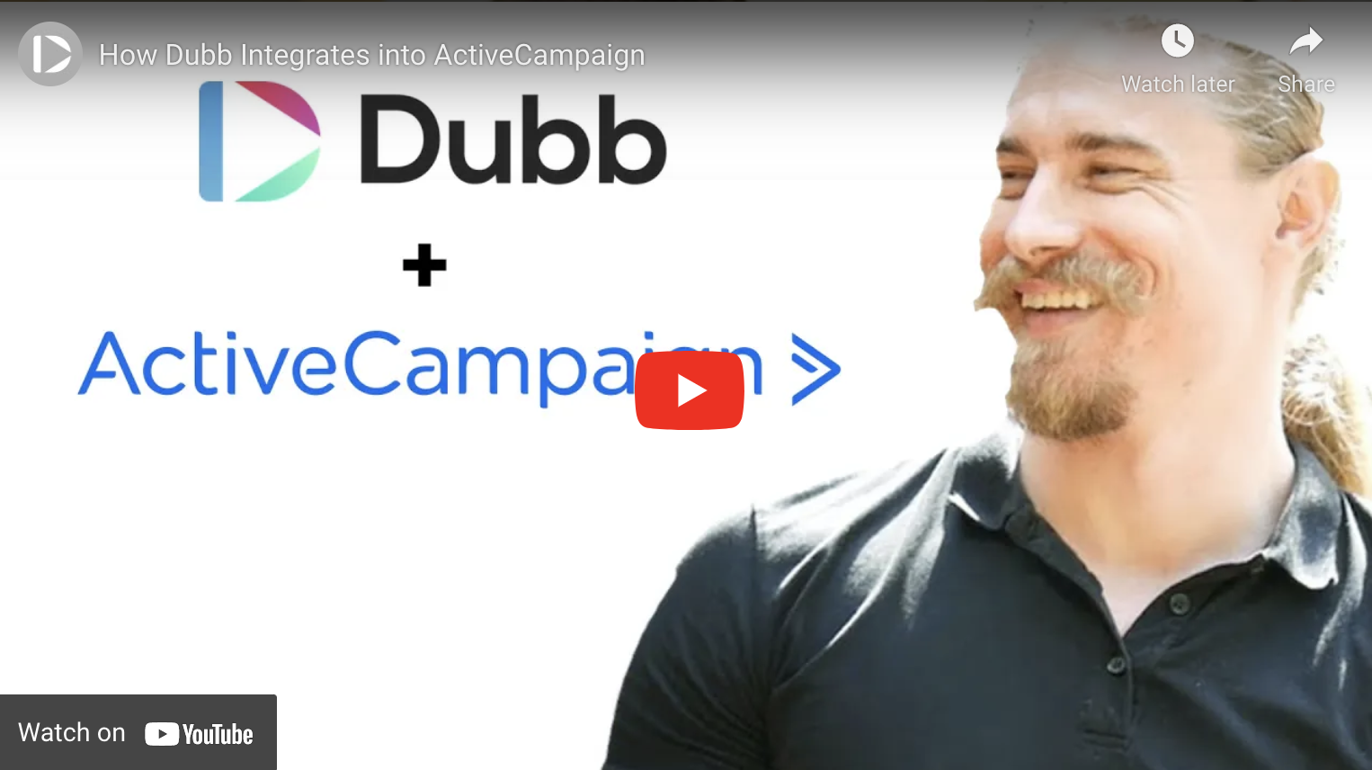 How to Send Trackable Video from ActiveCampaign Using Dubb
