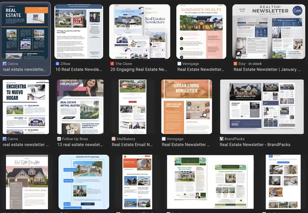 What is a real estate newsletter