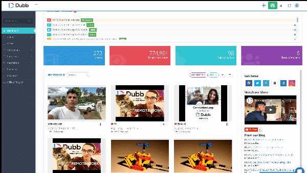 Dubb Dashboard