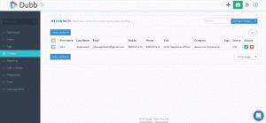 Contacts Management