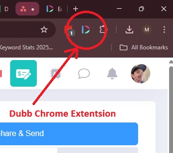 dubb chrome extension