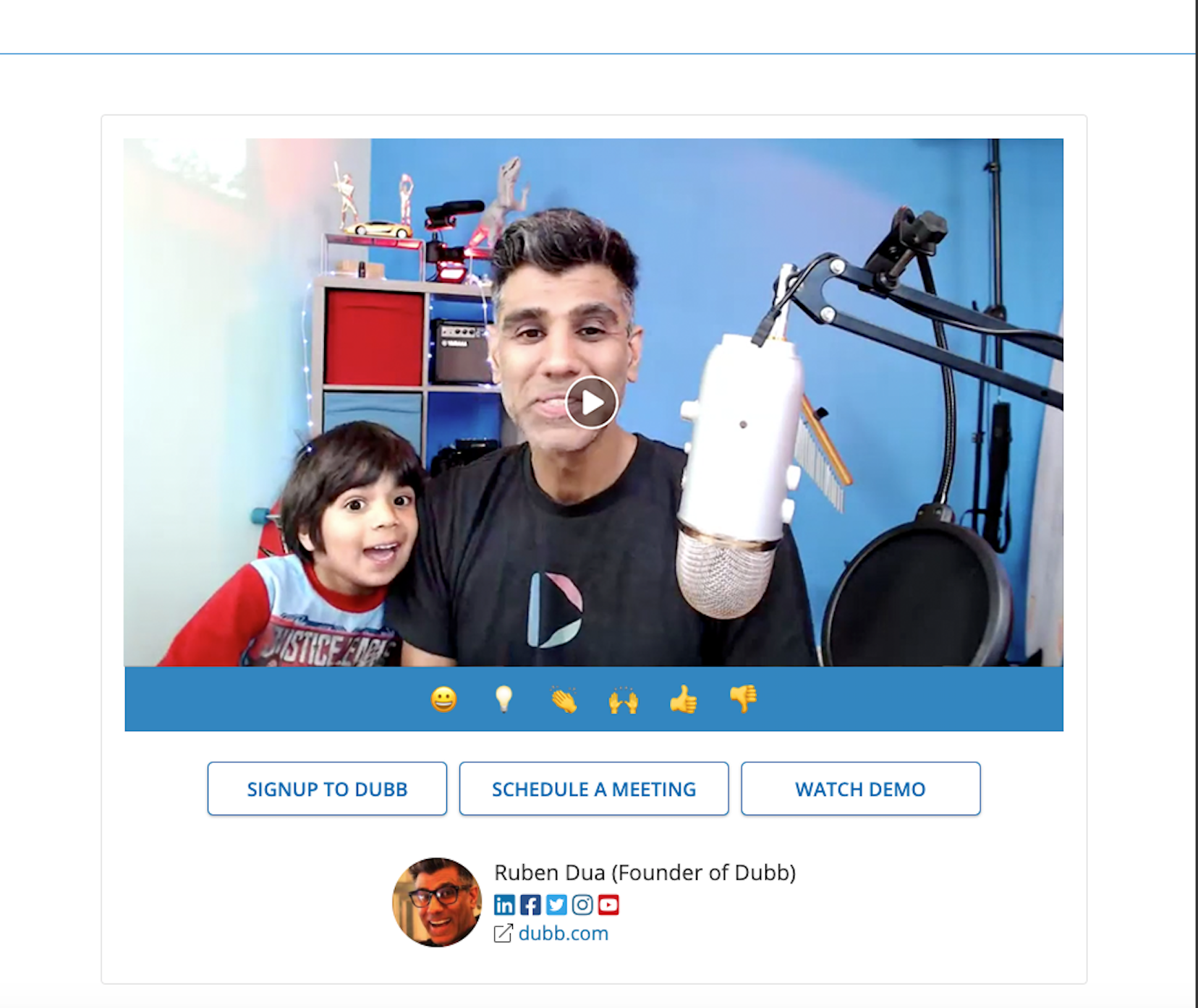 Dubb Solves Zoom Bombing and Video Conference Fails with Actionable™ Video Platform