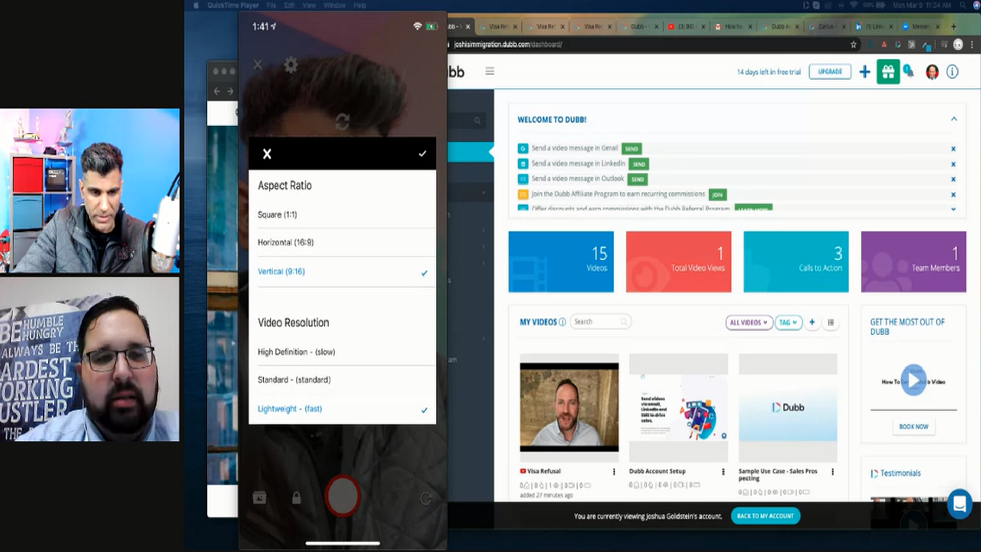 How to Create Mobile Videos to Differentiate Yourself with Video (using Dubb)
