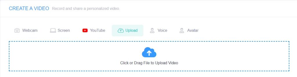 how to upload a video drag and drop