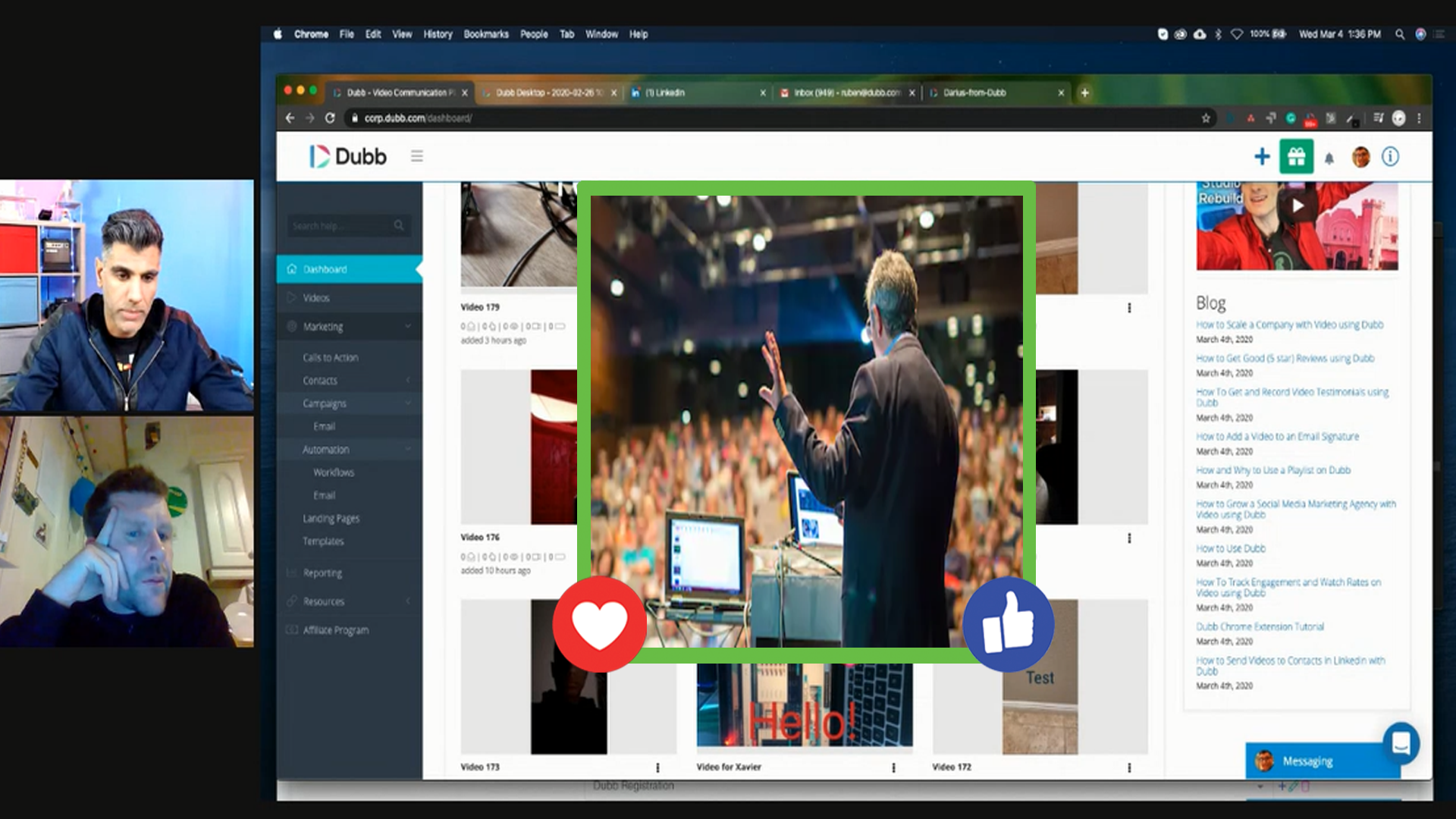 Dubb Solves Zoom Bombing and Security Flaws with Actionable™ Video Platform