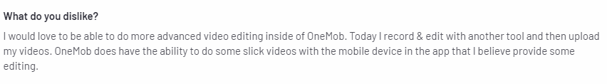 onemob review