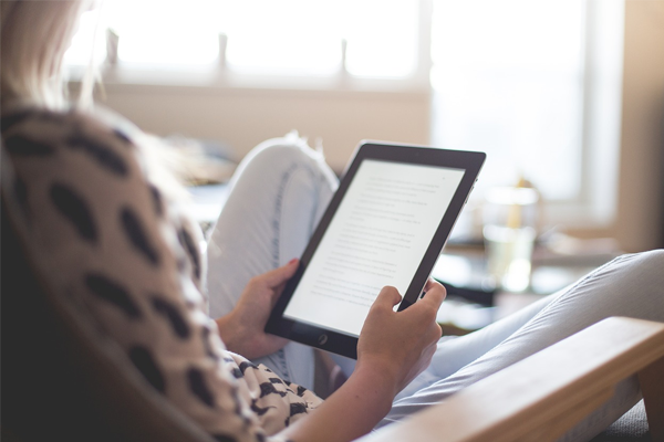 reading email