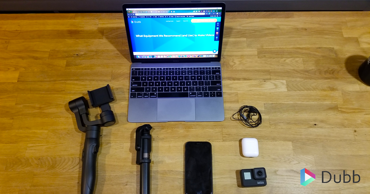 What Equipment We Recommend (and Use) to Make Videos for Sales Marketing