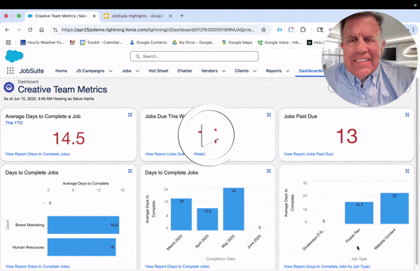 3 JobSuite Highlights - Click Display Images to view thumbnail